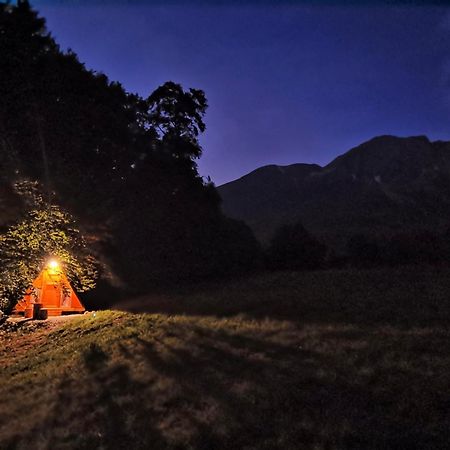 Glamping Krn Hotel Kobarid Exterior photo