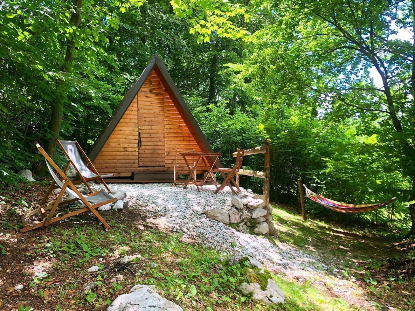 Glamping Krn Hotel Kobarid Exterior photo